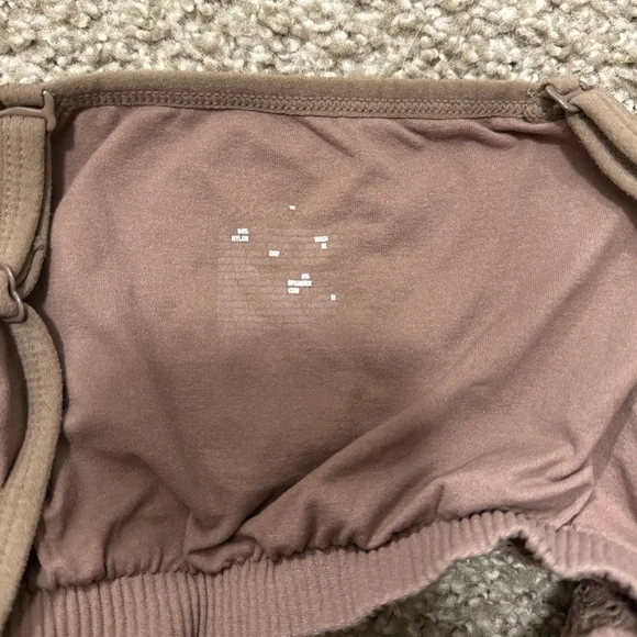 Colsie Crochet Bralette - Brown Crop Top Bra - Picture 3 of 3